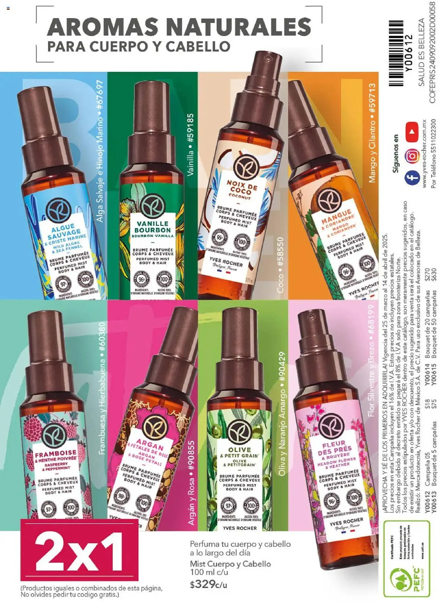 Catálogo de Catálogo Yves Rocher 25 de marzo al 14 de abril 2025 - Pagina 134