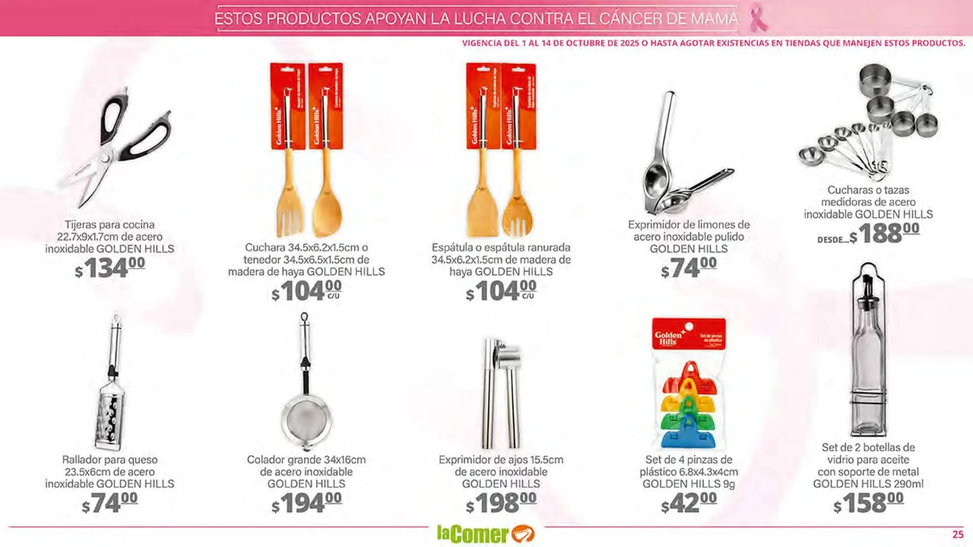 Catálogo de Folleto La Comer 1 de octubre al 14 de octubre 2025 - Pagina 25