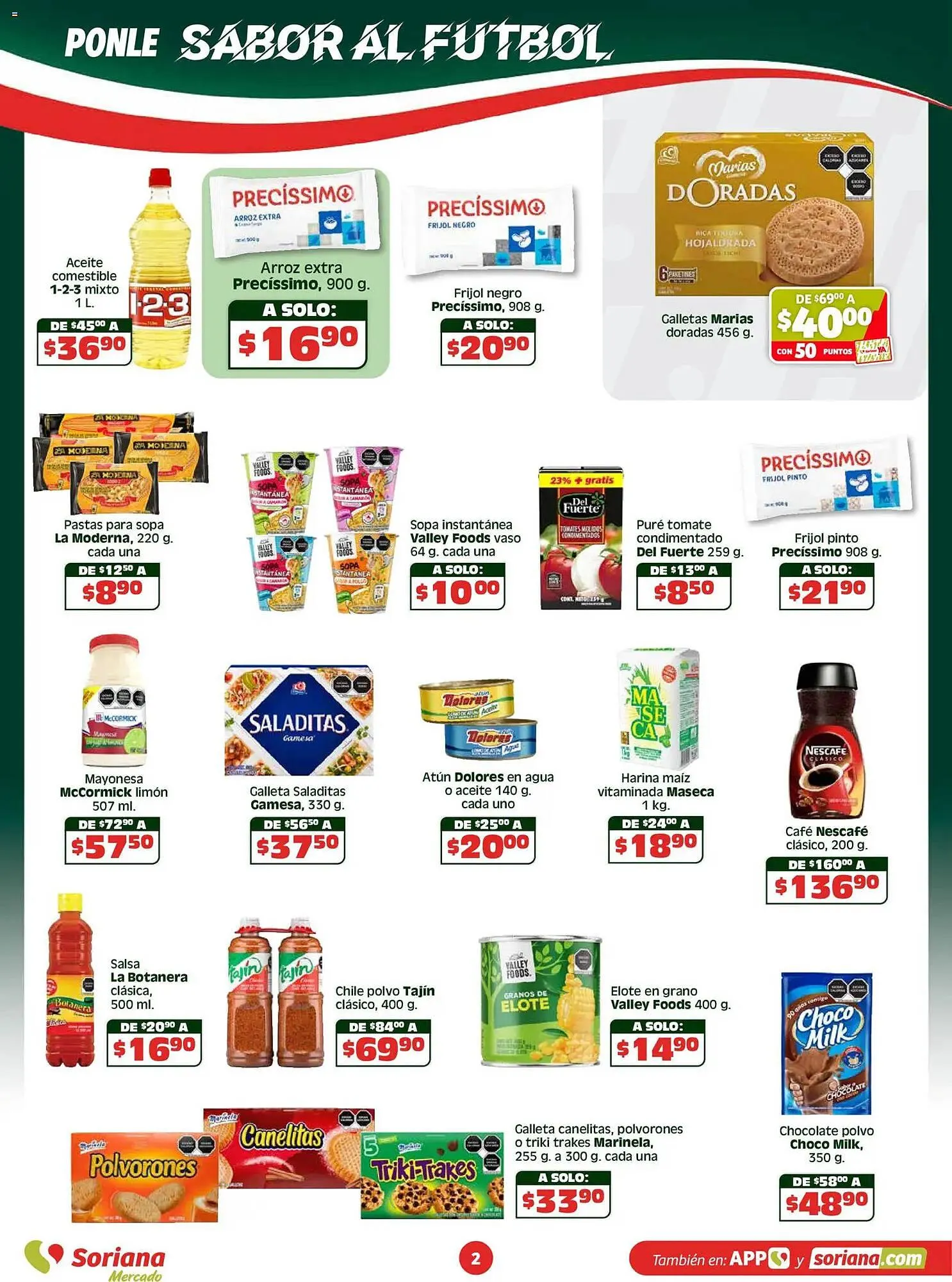 Catálogo de Folleto Soriana Mercado 15 de abril al 22 de abril 2026 - Pagina 2