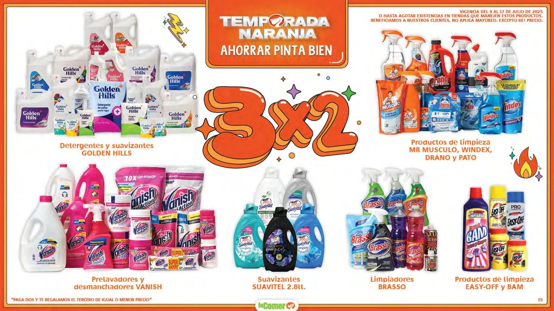 Catálogo de Catálogo La Comer 9 de julio al 17 de julio 2025 - Pagina 15