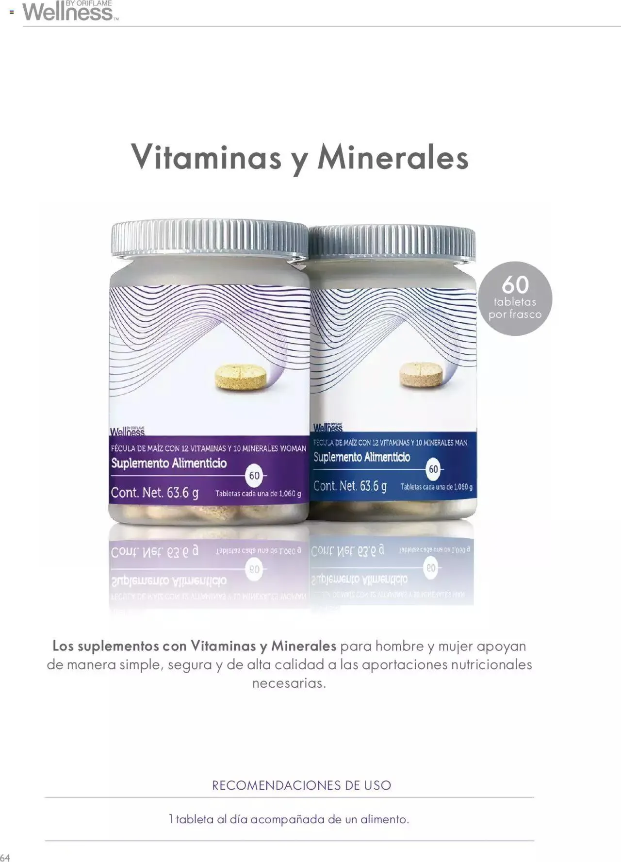 Catálogo de Oriflame - Guía de Producto Wellness 10 de noviembre al 31 de diciembre 2024 - Pagina 60