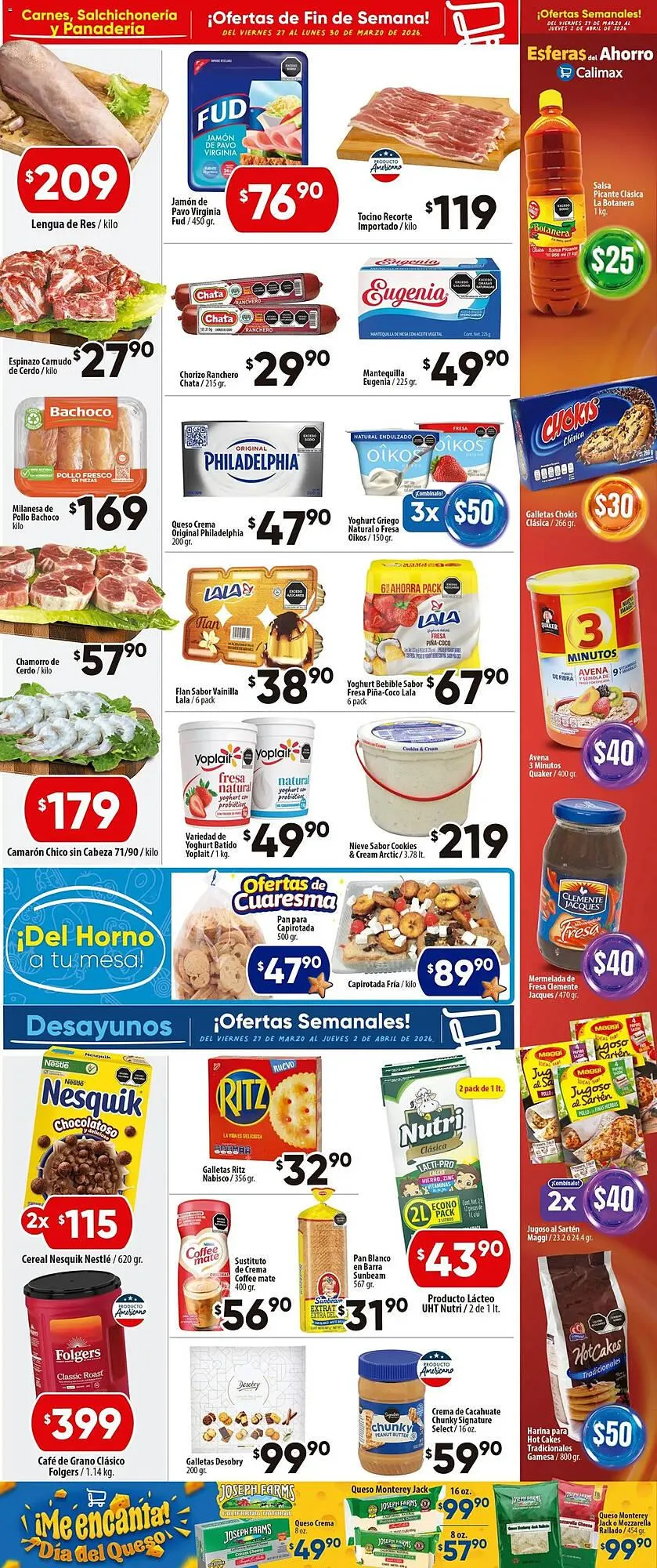 Catálogo de Folleto Calimax 27 de marzo al 30 de marzo 2026 - Pagina 2