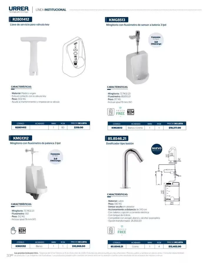 Catálogo de Catálogo Residencial 2025 28 de febrero al 28 de febrero 2026 - Pagina 336