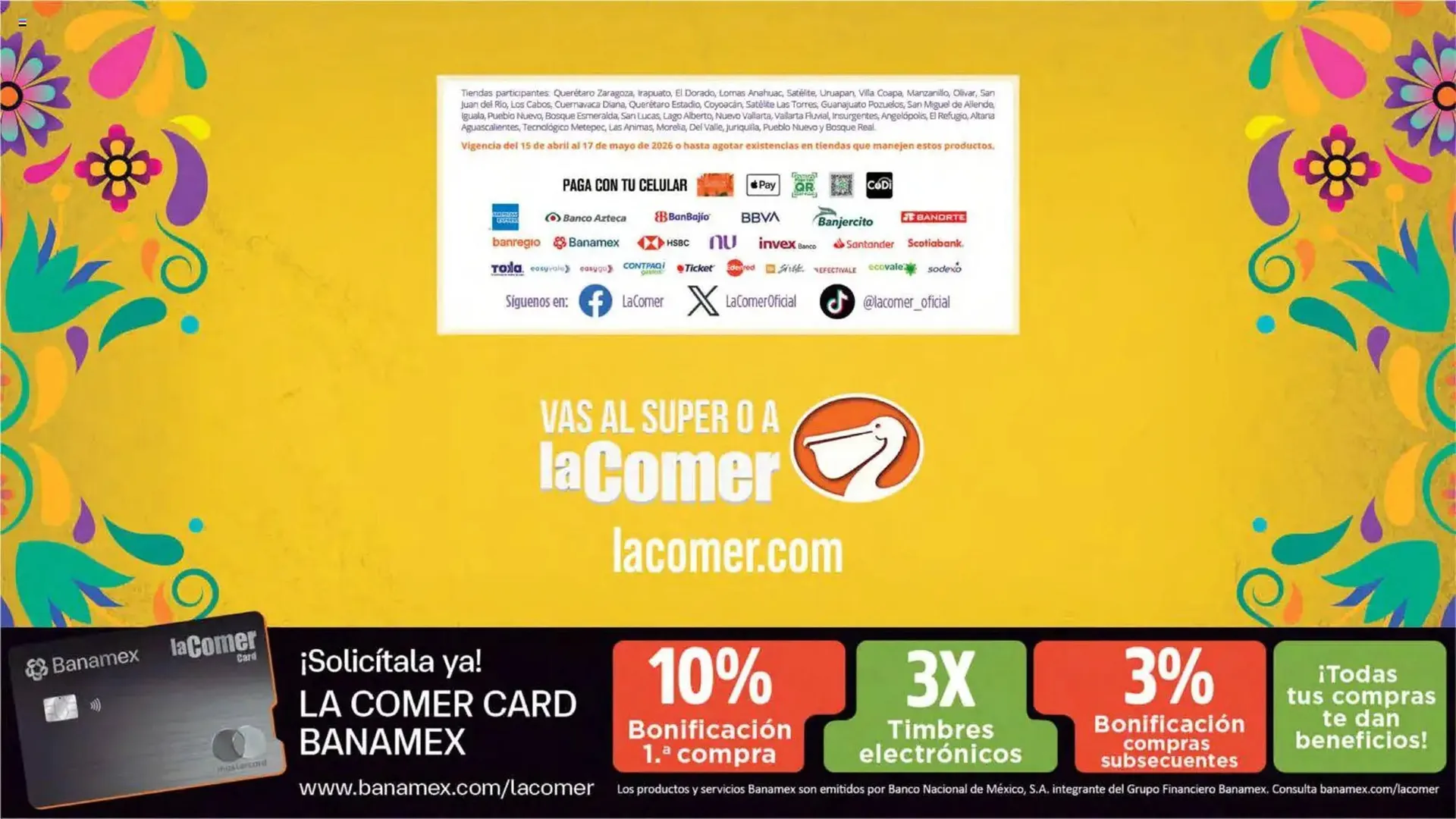 Catálogo de Folleto La Comer 15 de abril al 17 de mayo 2026 - Pagina 19