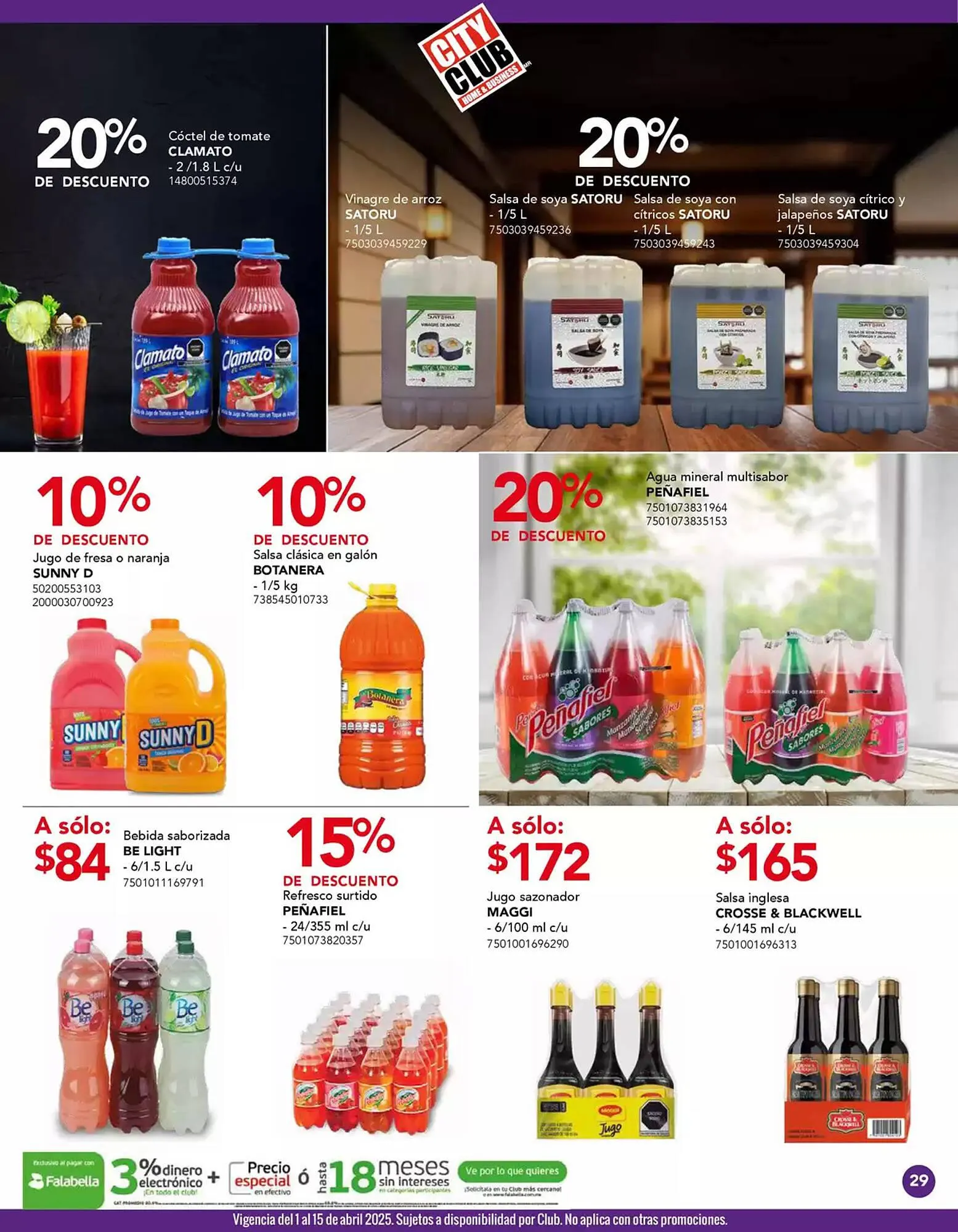 Catálogo de Catálogo City Club 1 de abril al 30 de abril 2025 - Pagina 29