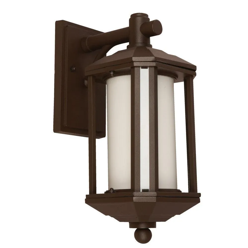 Farol De Pared Chocolate 100w E27 1 Luz