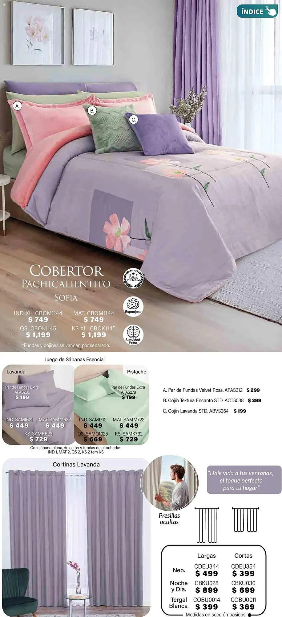 Catálogo de Catálogo Colchas Concord 1 de noviembre al 1 de febrero 2026 - Pagina 335