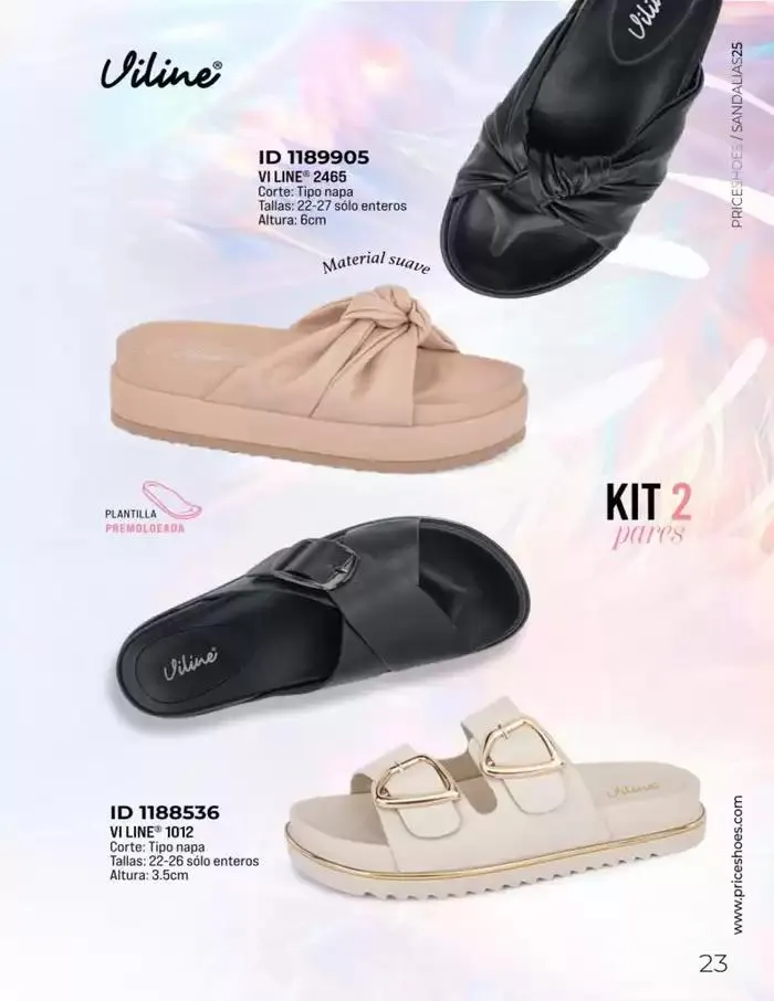 Catálogo de SANDALIAS | KITS | 2025 | 1E 1 de enero al 31 de diciembre 2025 - Pagina 23