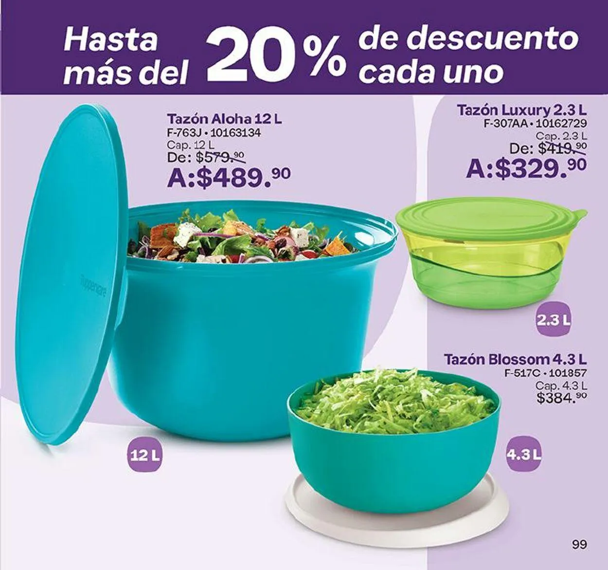 Catálogo de Tupperware 4 de septiembre al 16 de septiembre 2024 - Pagina 99