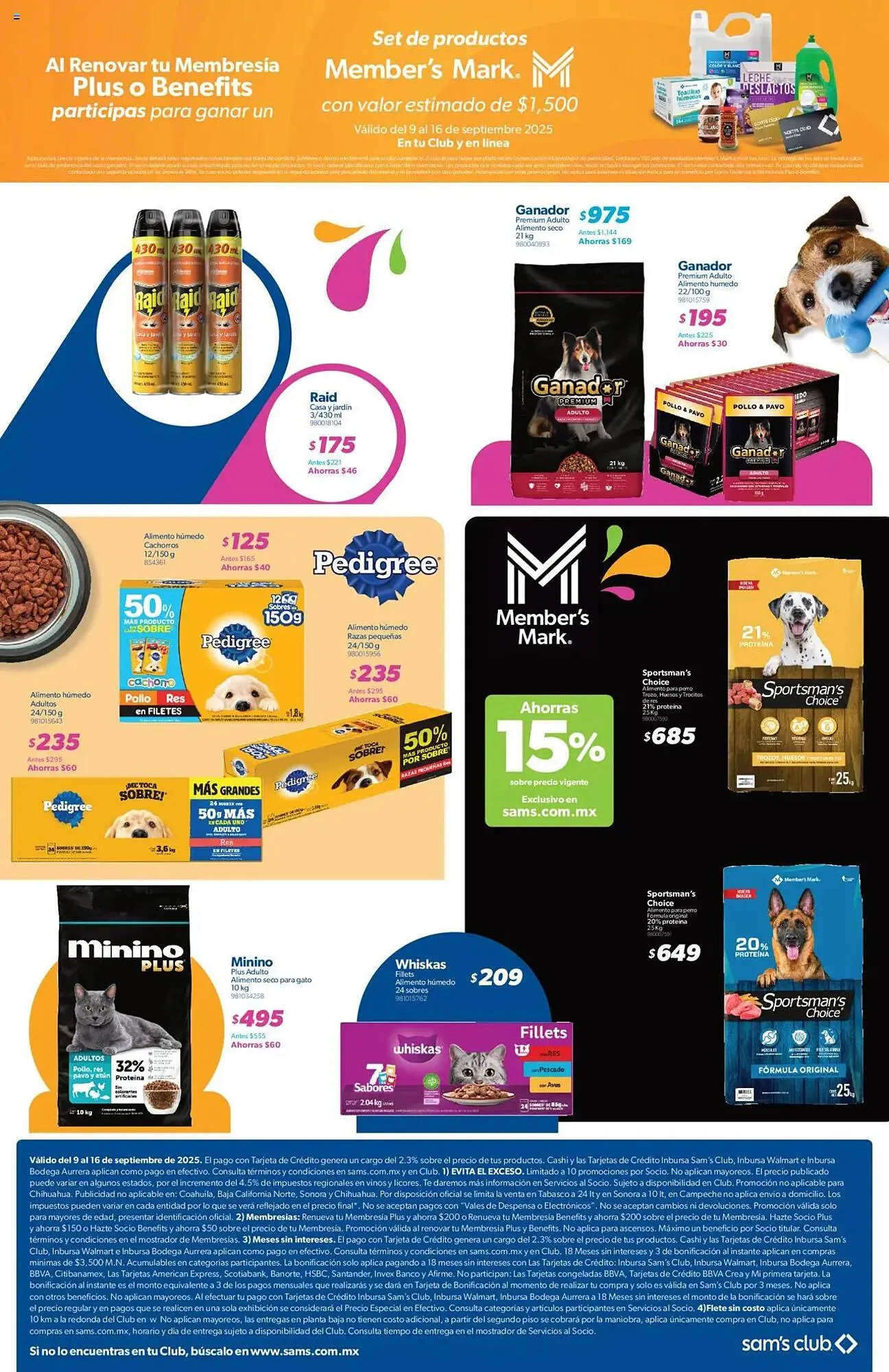 Catálogo de Catálogo Sam's Club 9 de septiembre al 16 de septiembre 2025 - Pagina 15