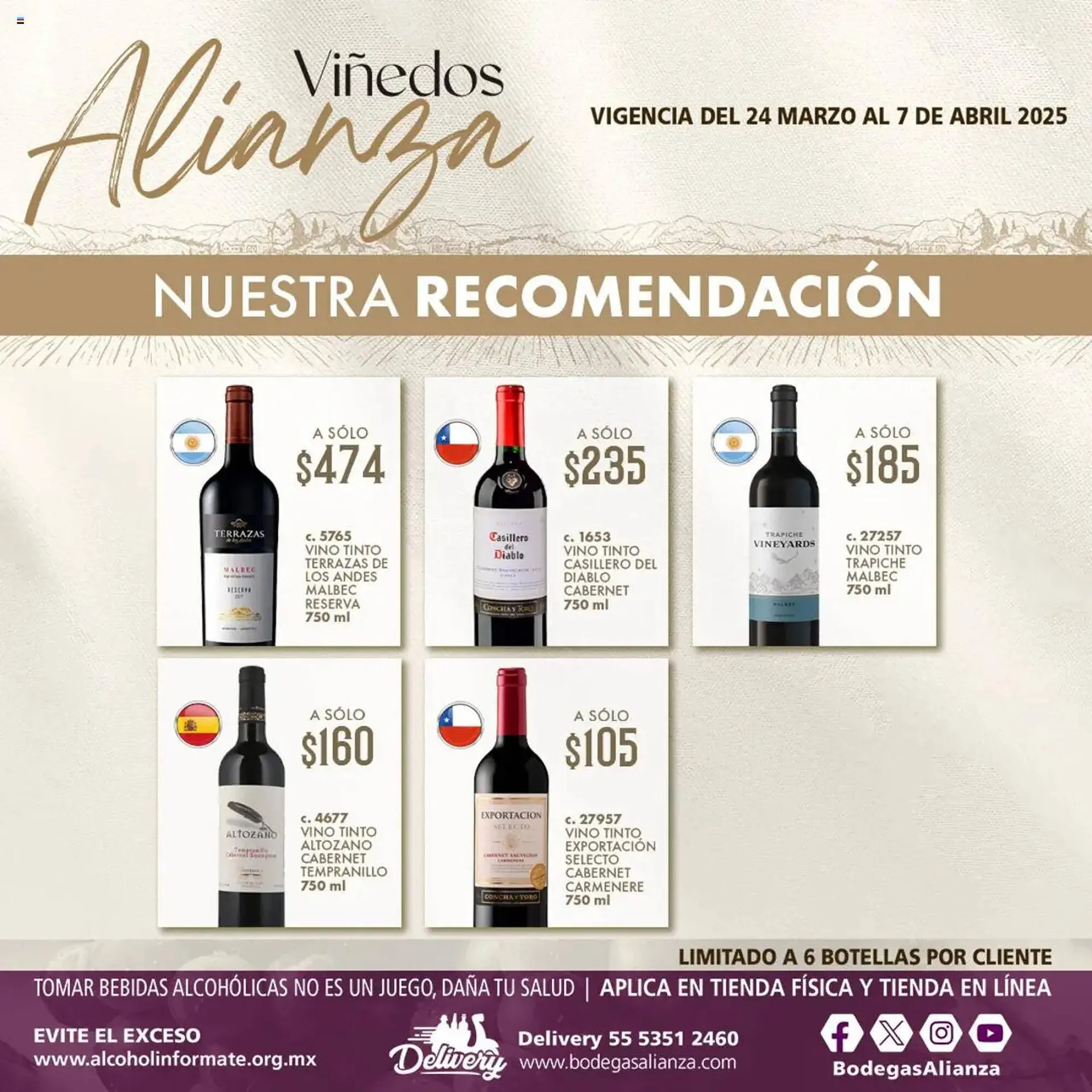 Catálogo de Catálogo Bodegas Alianza 24 de marzo al 7 de abril 2025 - Pagina 5