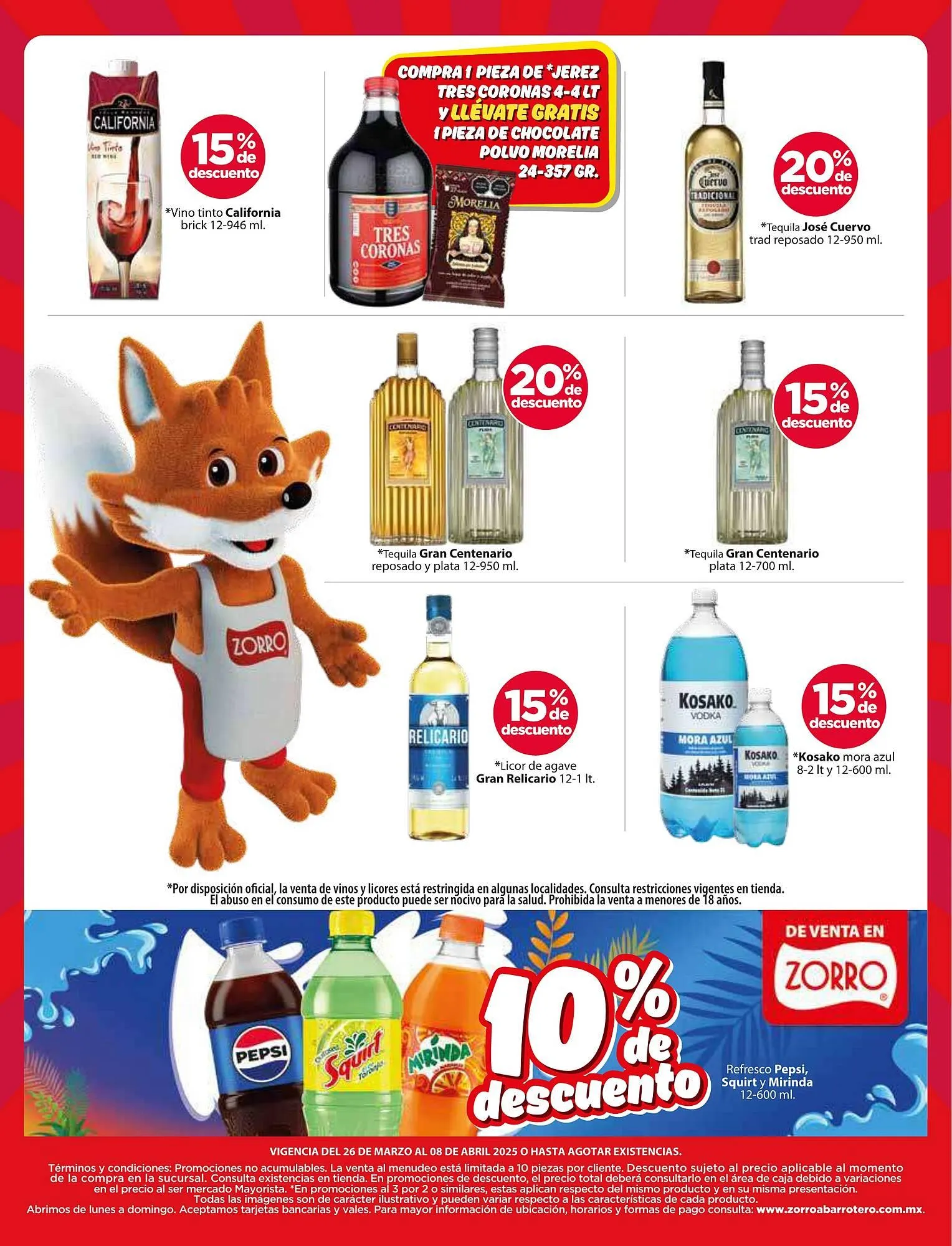 Catálogo de Catálogo Zorro 26 de marzo al 10 de abril 2025 - Pagina 9