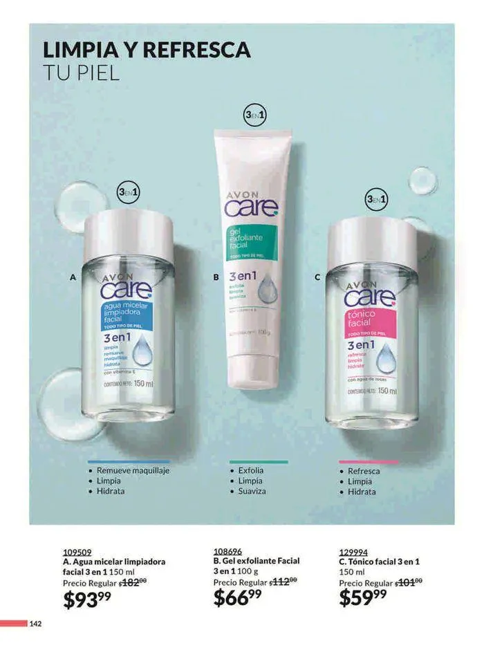 Catálogo de Avon COSMÉTICOS C15 14 de agosto al 18 de septiembre 2024 - Pagina 142