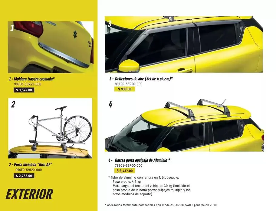 Catálogo de Catálogo SWIFT SPORT 14 de marzo al 31 de diciembre 2025 - Pagina 4