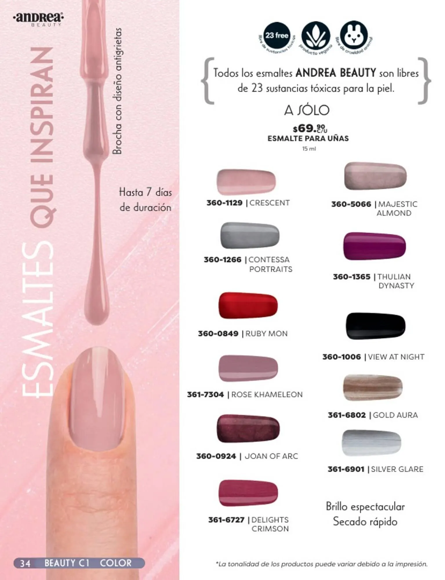 Catálogo de Catálogo Andrea 30 de enero al 30 de abril 2026 - Pagina 34