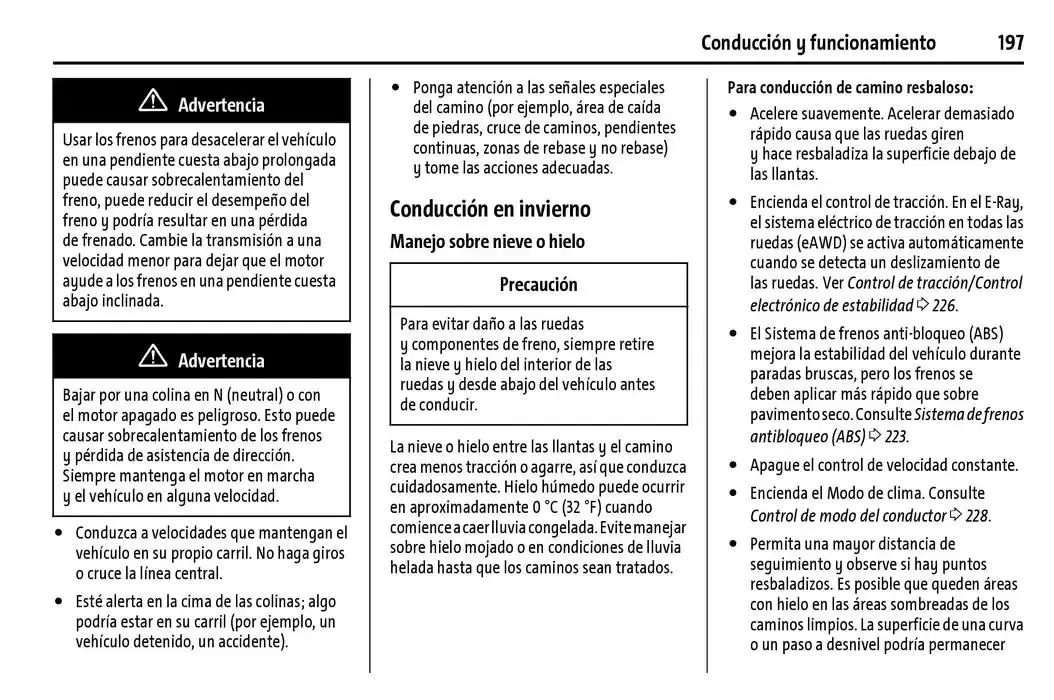 Catálogo de Chevrolet Corvette Stingray Manual del propietario 22 de enero al 31 de diciembre 2025 - Pagina 198