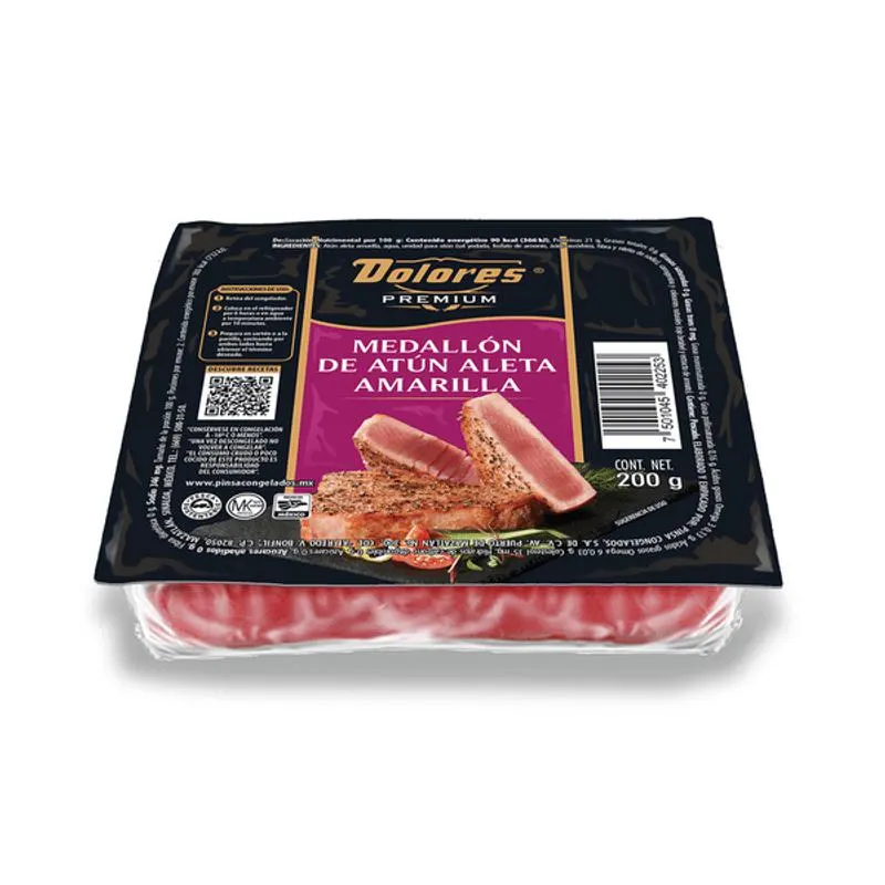 Dolores Medallon de Atun Rojo Pza 200 g