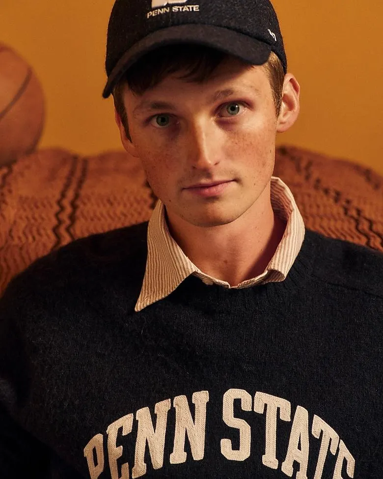 '47 X J.Crew brushed wool Penn State sweater
