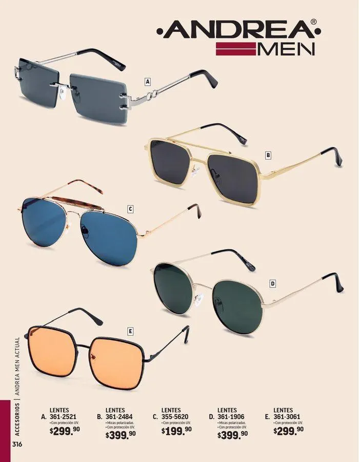 Catálogo de ANDREA - ACCESORIOS CABALLERO 26 de agosto al 25 de enero 2025 - Pagina 21