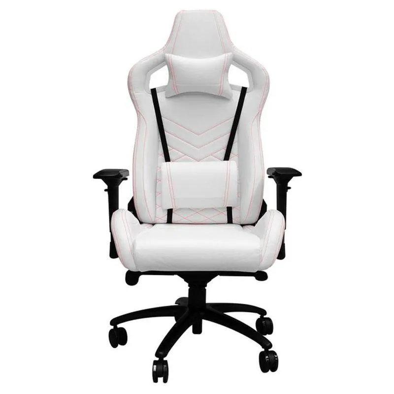 Silla Gamer Nibio GS-12 Blanco/Rojo Reacondicionado