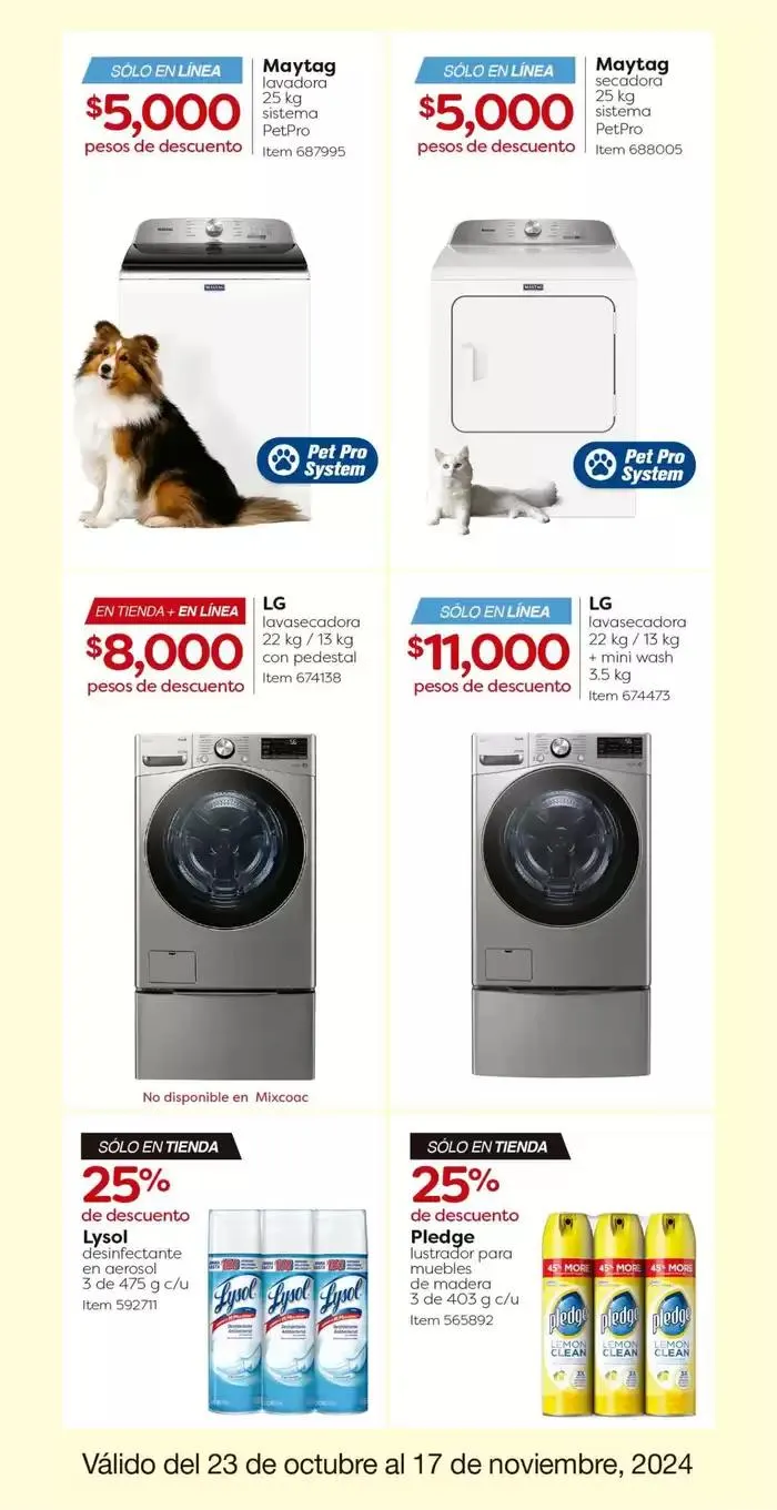 Catálogo de Cuponera Costco 23 de octubre al 17 de noviembre 2024 - Pagina 30