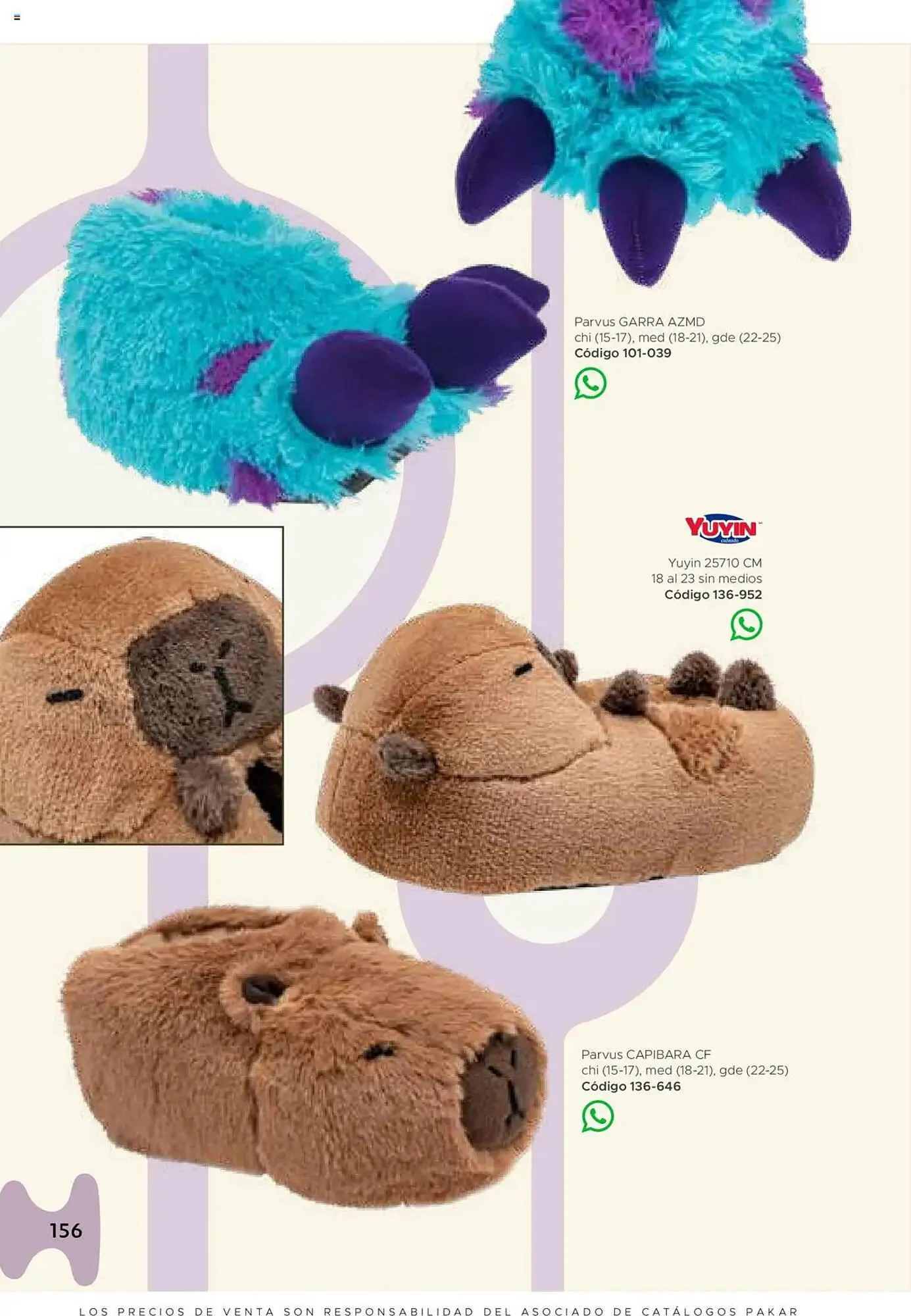 Catálogo de Catálogo SC Pakar 24 de julio al 1 de enero 2026 - Pagina 156