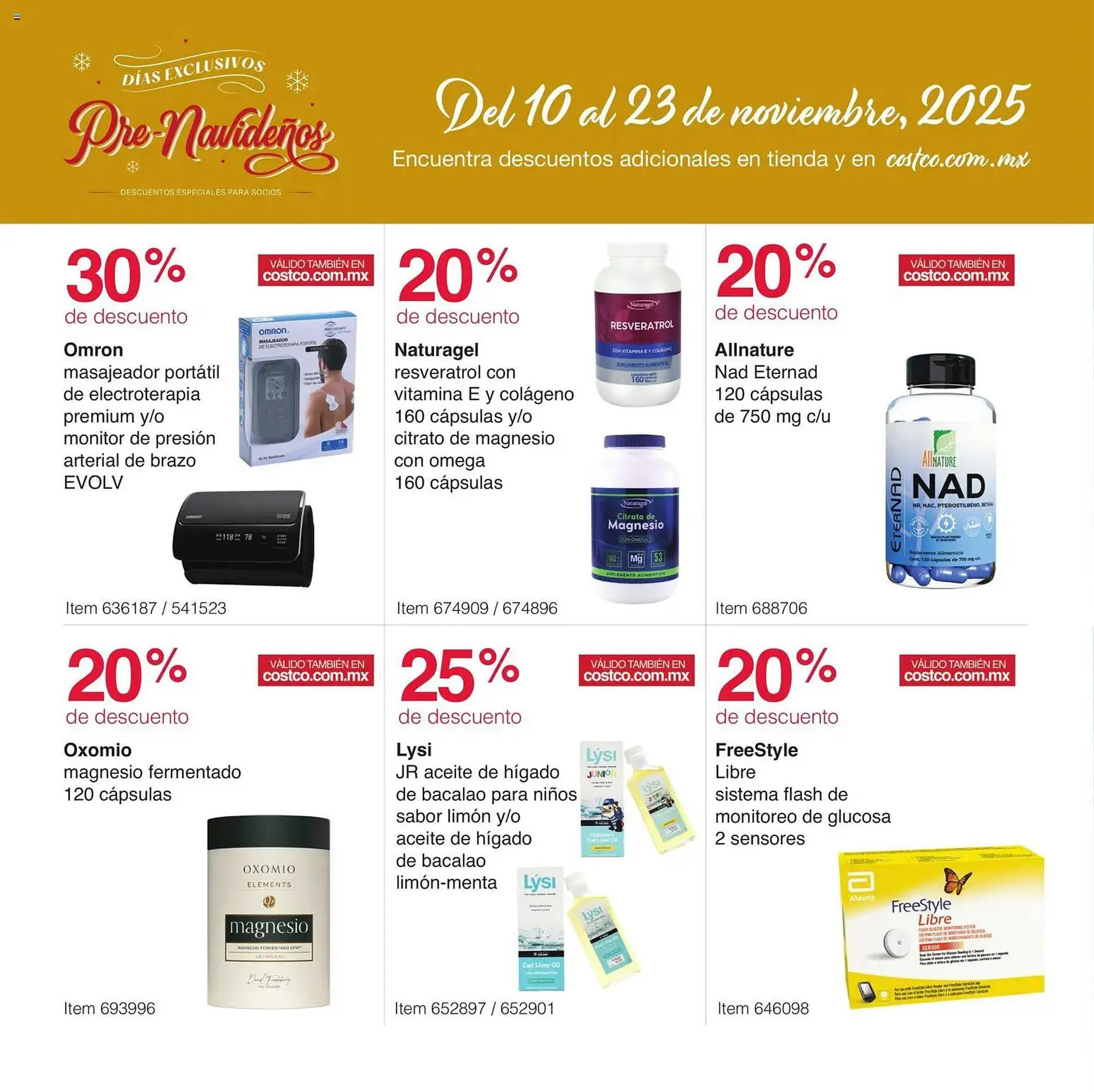Catálogo de Catálogo Costco 10 de noviembre al 24 de noviembre 2025 - Pagina 18