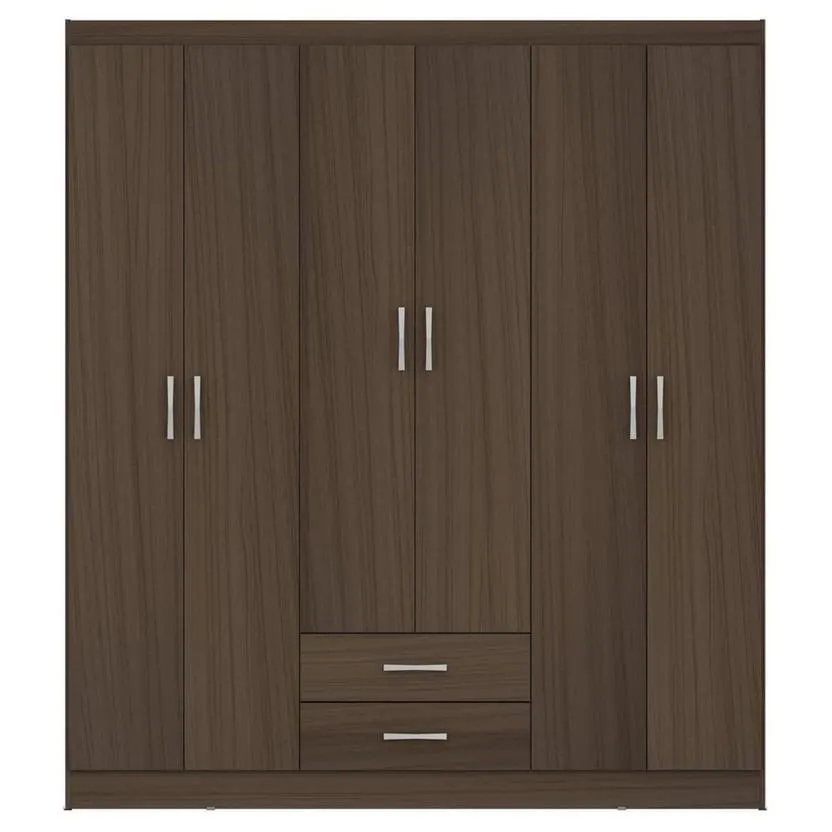 Closet 6P2C Avellana162X47X183