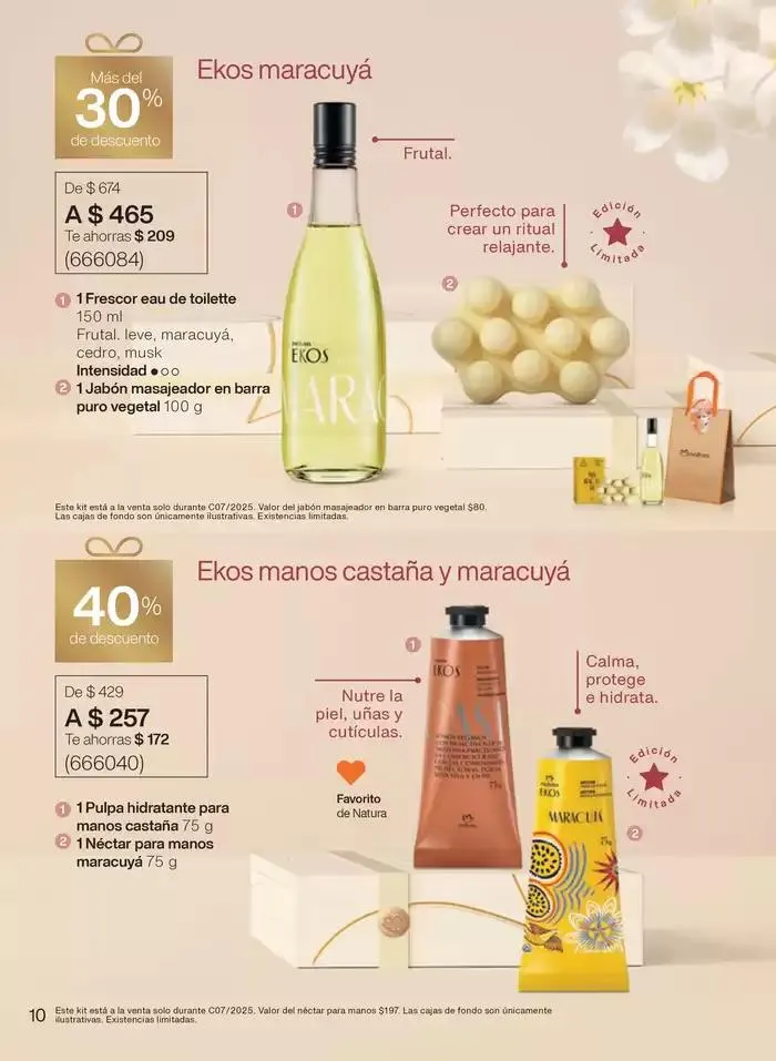 Catálogo de Avon Folleto Natura C7 17 de marzo al 25 de julio 2025 - Pagina 10