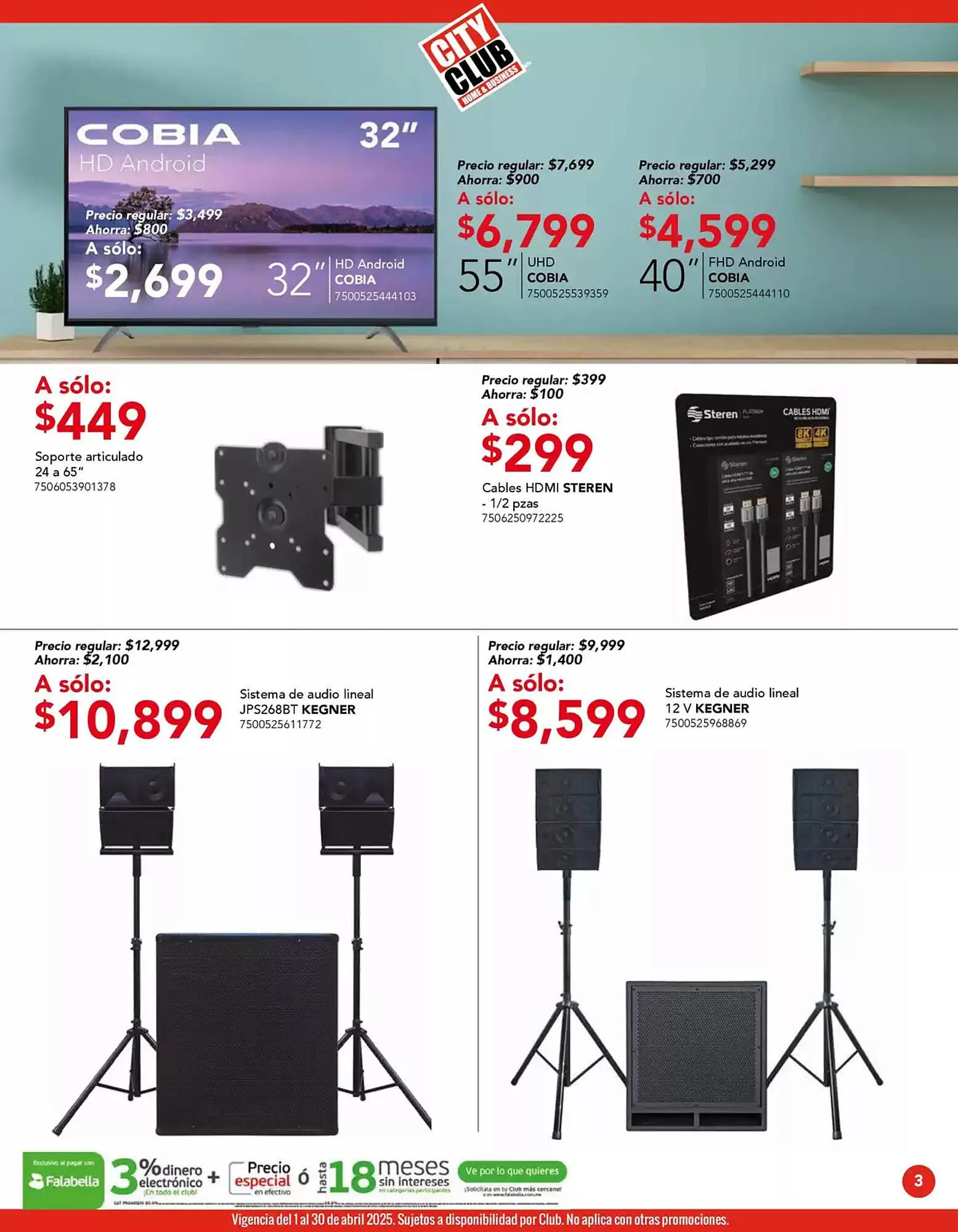 Catálogo de Catálogo City Club 1 de abril al 30 de abril 2025 - Pagina 3
