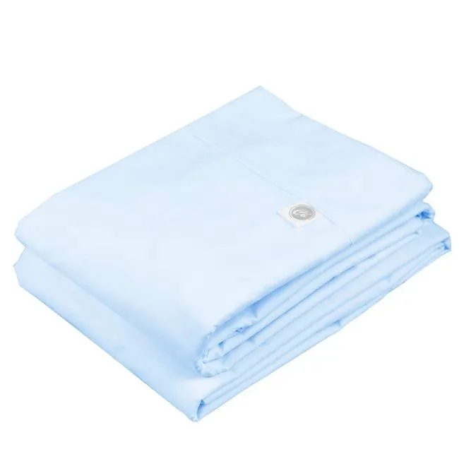 Juego de Sabanas para Cuna Cary bebé Smooth Colors Azul claro
