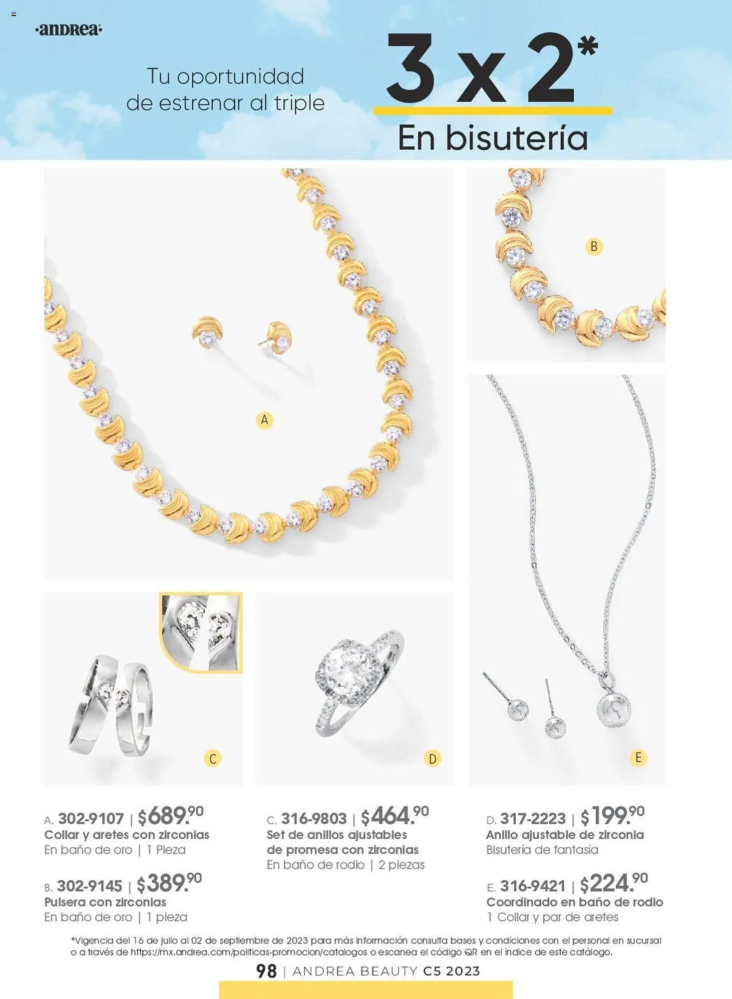 Catálogo de Catálogo Andrea 16 de julio al 2 de septiembre 2023 - Pagina 98