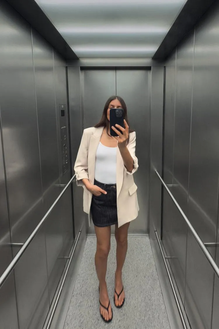 BLAZER MANGA REMANGADA