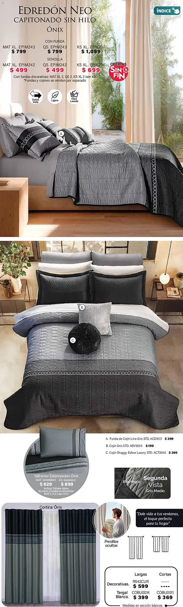 Catálogo de Catálogo Colchas Concord 1 de noviembre al 1 de febrero 2026 - Pagina 12