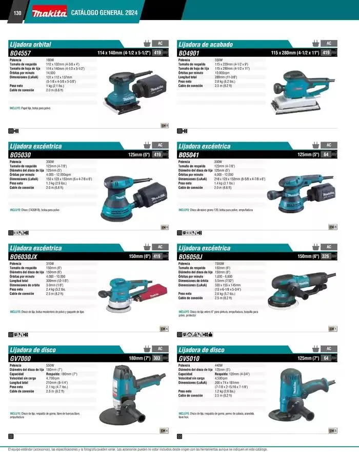 Catálogo de CATÁLOGO GENERAL 11 de abril al 31 de diciembre 2025 - Pagina 130