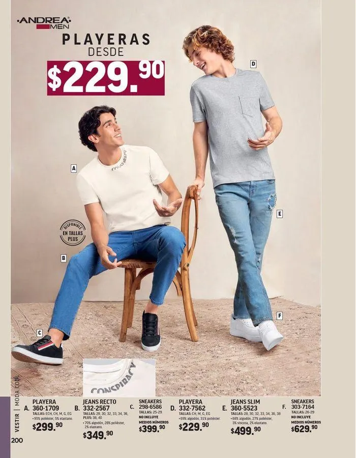 Catálogo de ANDREA - VESTIR CABALLERO 26 de agosto al 25 de enero 2025 - Pagina 51