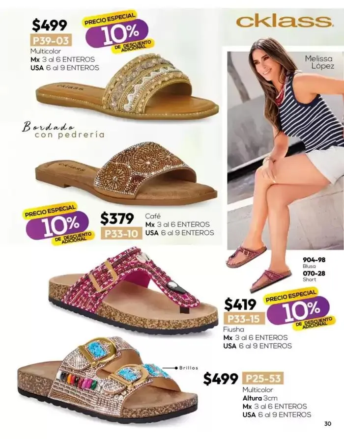 Catálogo de Catálogo Cklass Calzado Novedades de Verano 2025 México 28 de marzo al 27 de abril 2025 - Pagina 31