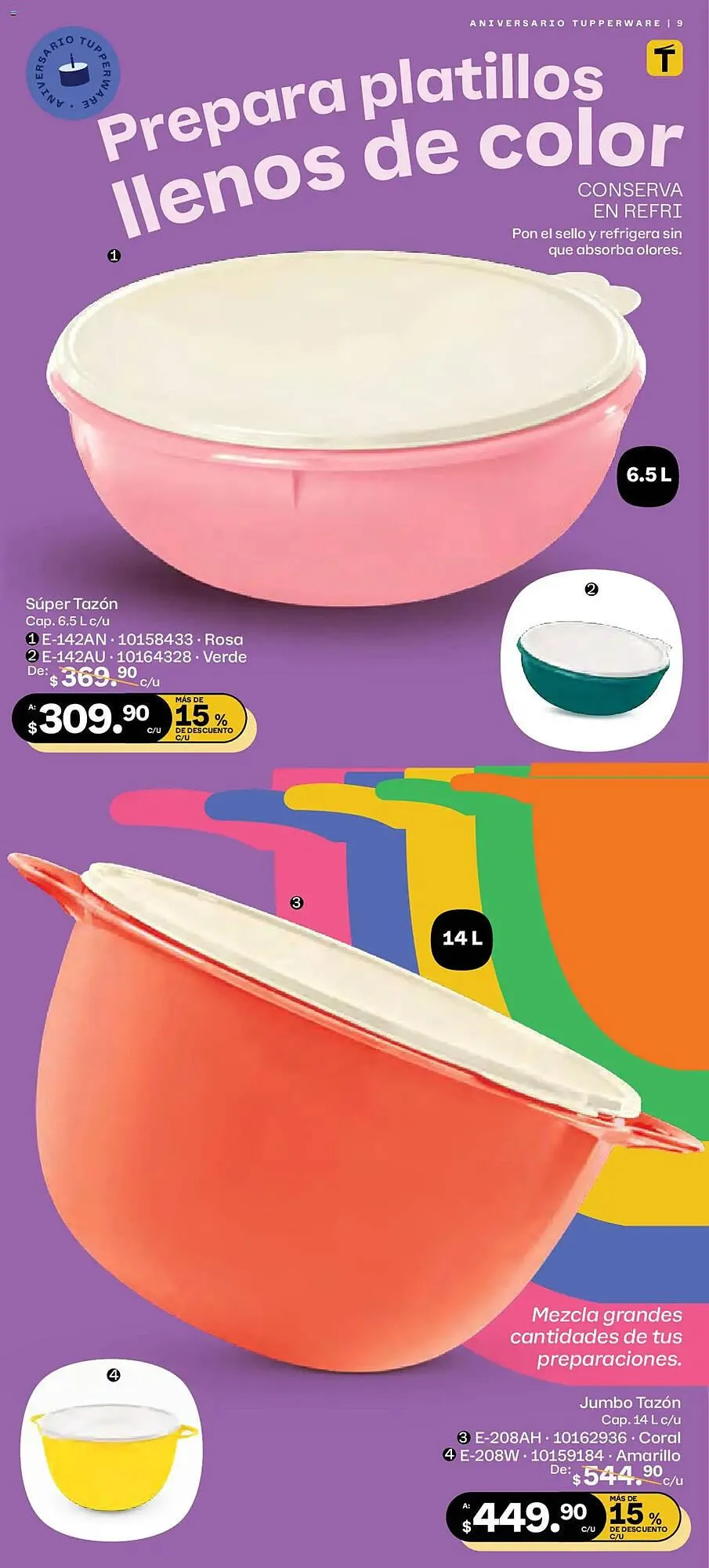 Catálogo de Catálogo Tupperware 21 de abril al 18 de mayo 2025 - Pagina 9