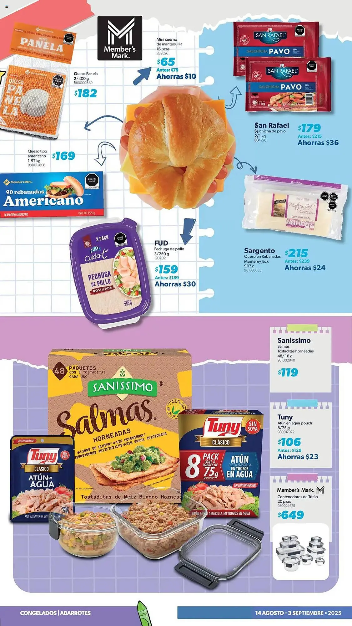 Catálogo de Catálogo Sam's Club 14 de agosto al 4 de septiembre 2025 - Pagina 2