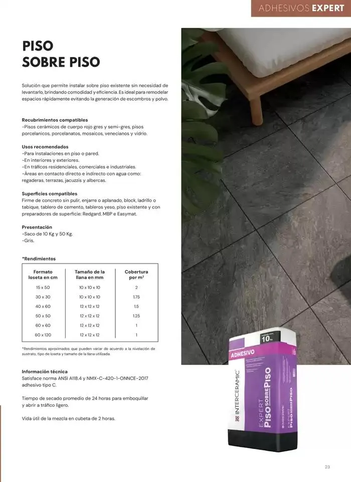 Catálogo de Materiales de instalación 14 de noviembre al 30 de junio 2025 - Pagina 23