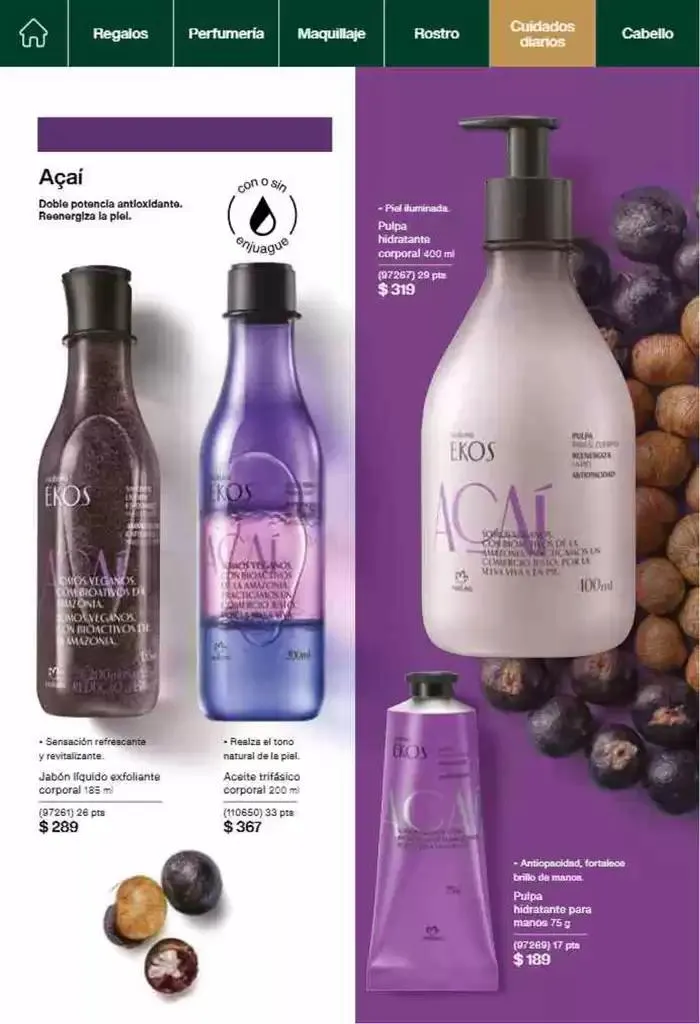 Catálogo de Revista Natura Ciclo 18 2024 8 de noviembre al 8 de diciembre 2024 - Pagina 119