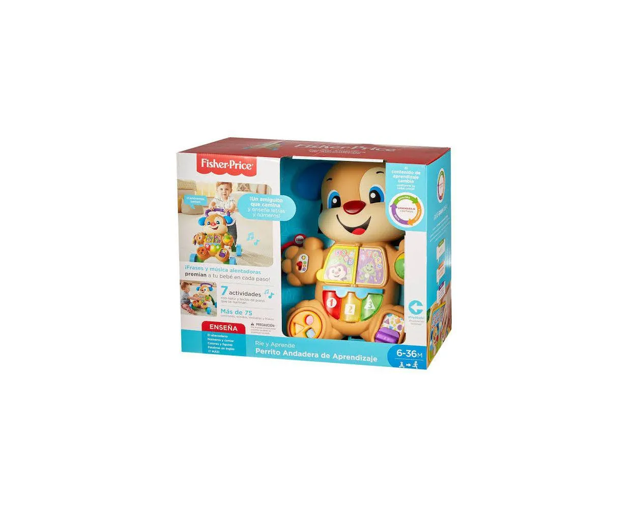 Fisher Price Ríe y Aprende Perrito Andadera