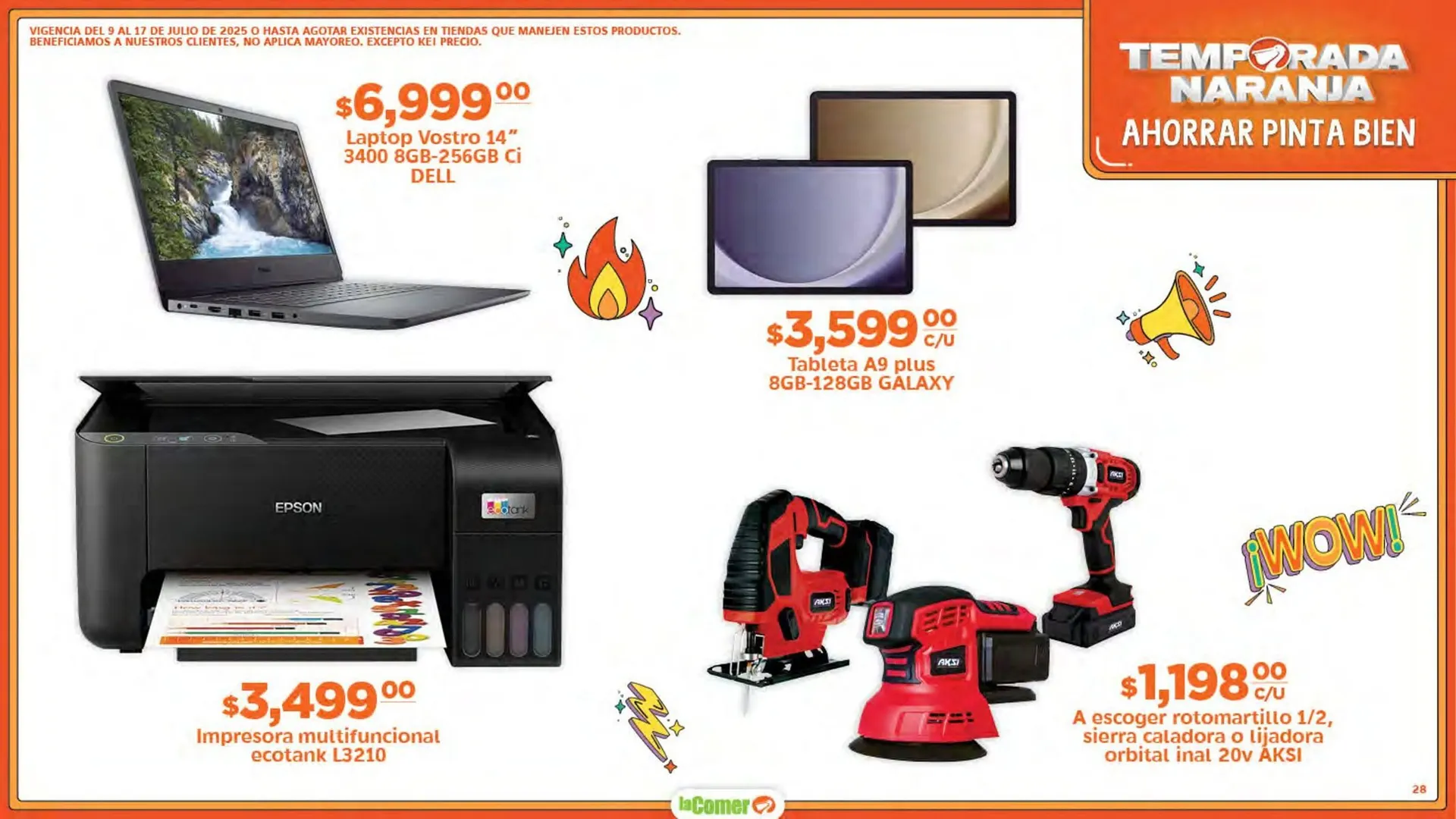 Catálogo de Catálogo La Comer 9 de julio al 17 de julio 2025 - Pagina 28