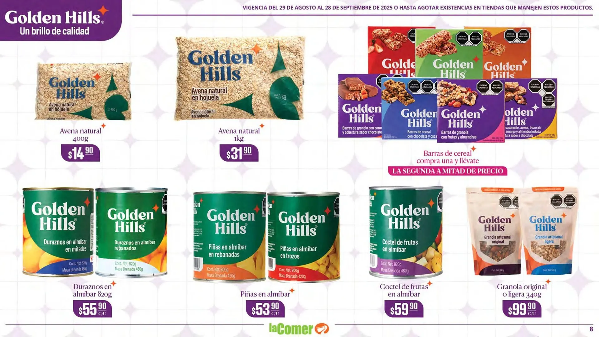 Catálogo de Catálogo La Comer 29 de agosto al 28 de septiembre 2025 - Pagina 8