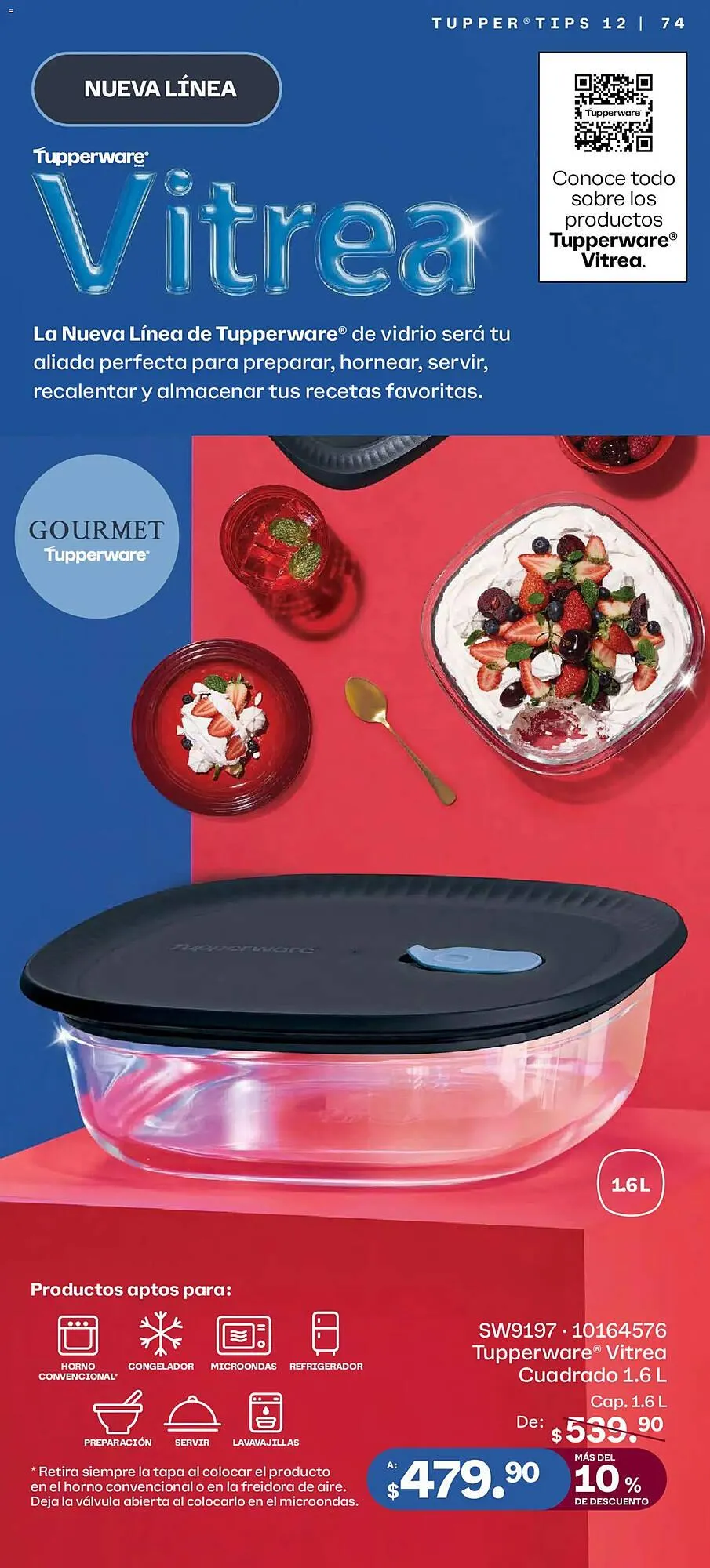 Catálogo de Catálogo Tupperware 3 de noviembre al 1 de diciembre 2025 - Pagina 74