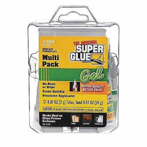 Adhesivo Instantáneo Original Gel Transparente Tubo 0.07 oz. liq.