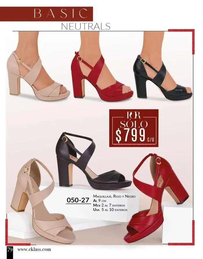 Catálogo de Cklass Calzado Dama Otoño-Invierno 30 de agosto al 31 de enero 2025 - Pagina 121