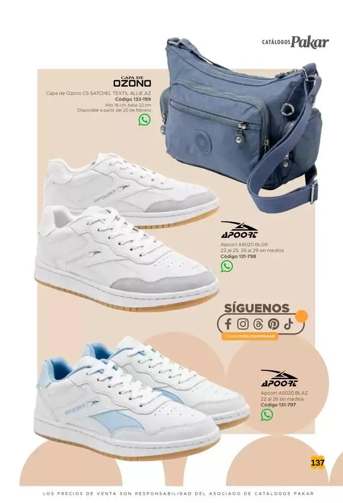 Catálogo de Pakar Casual 31 de enero al 31 de agosto 2025 - Pagina 137