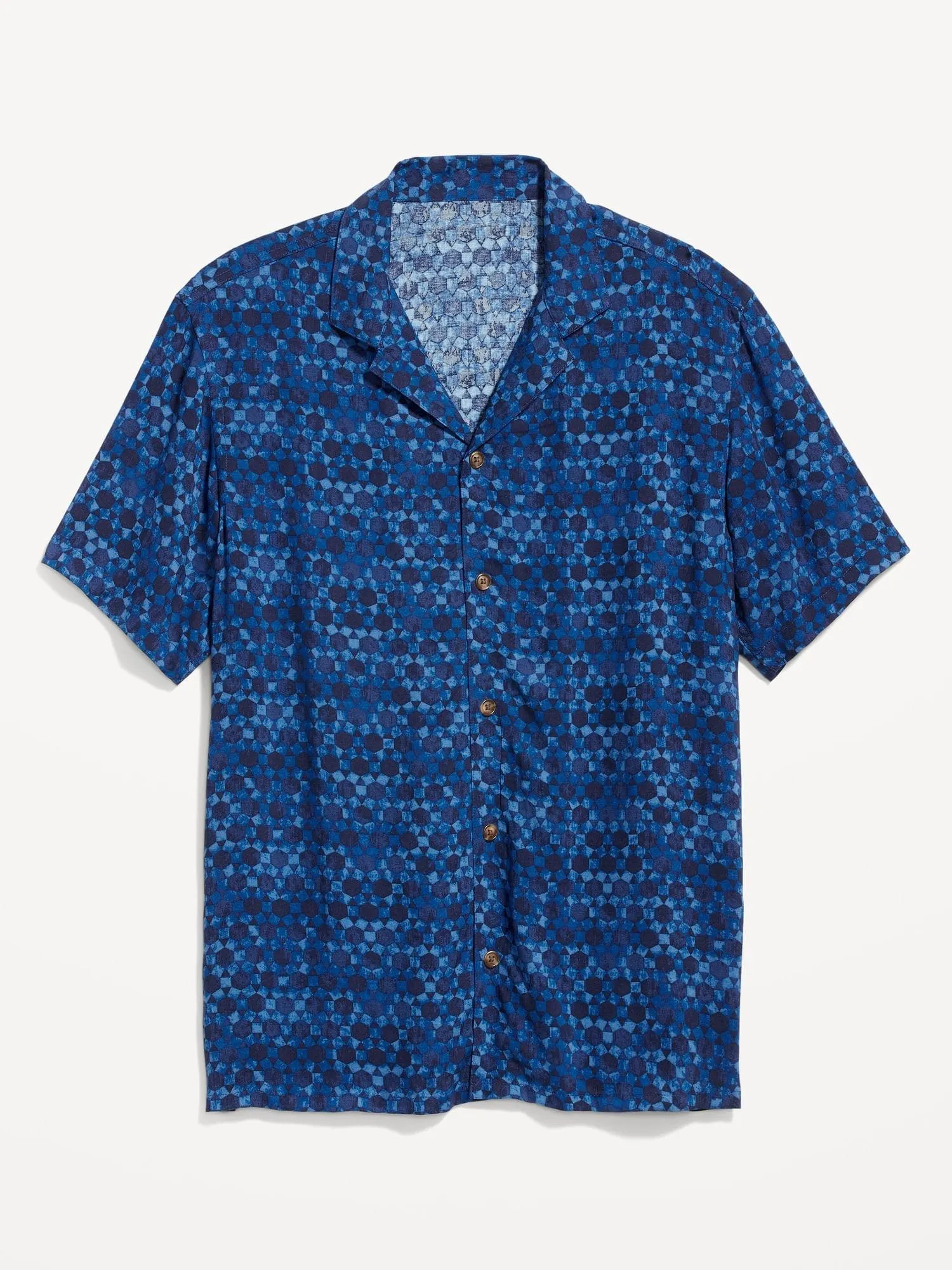 Camisa de manga corta estampada Old Navy para Hombre
