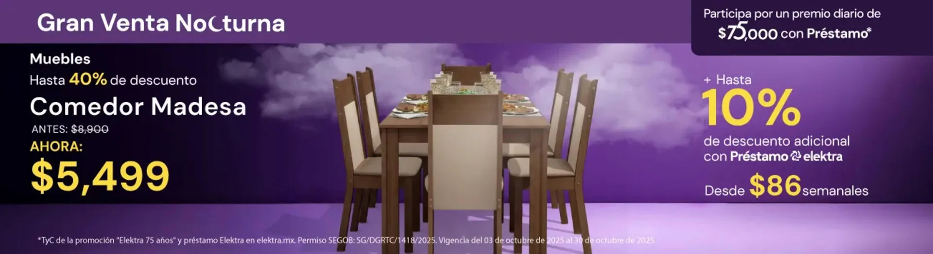 Catálogo de Catálogo Elektra 6 de octubre al 30 de octubre 2025 - Pagina 8